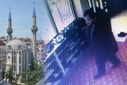 Camiden ayakkabı hırsızlığı güvenlik kamerasında