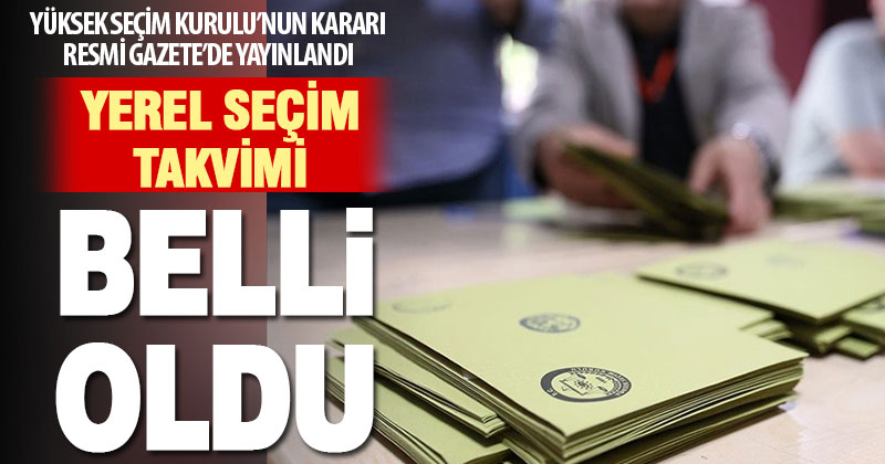 31 Mart’taki Yerel Seçimler Için Takvim Belirlendi - Denizlihaber.com ...